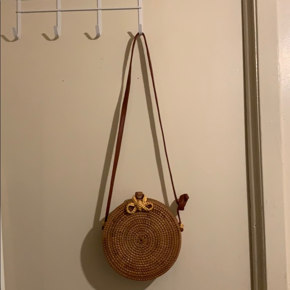 STRAW RATTAN BAG